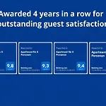 Apartment für 4 Personen